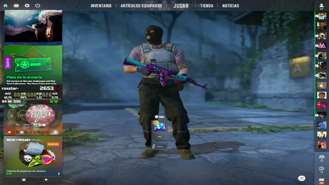 faceit sa lvl 10 - 25s delay | ig roxfps_ - tw roxfps