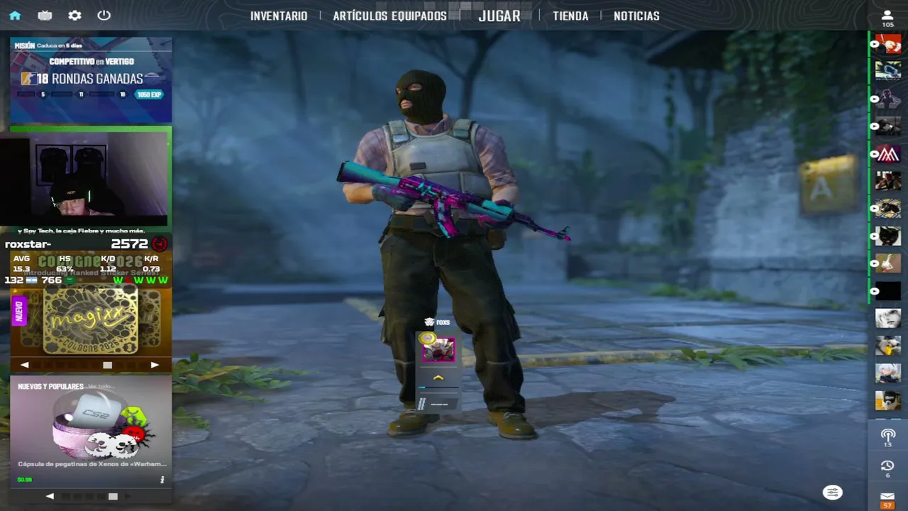faceit sa lvl 10 - 25s delay | ig roxfps_ - tw roxfps