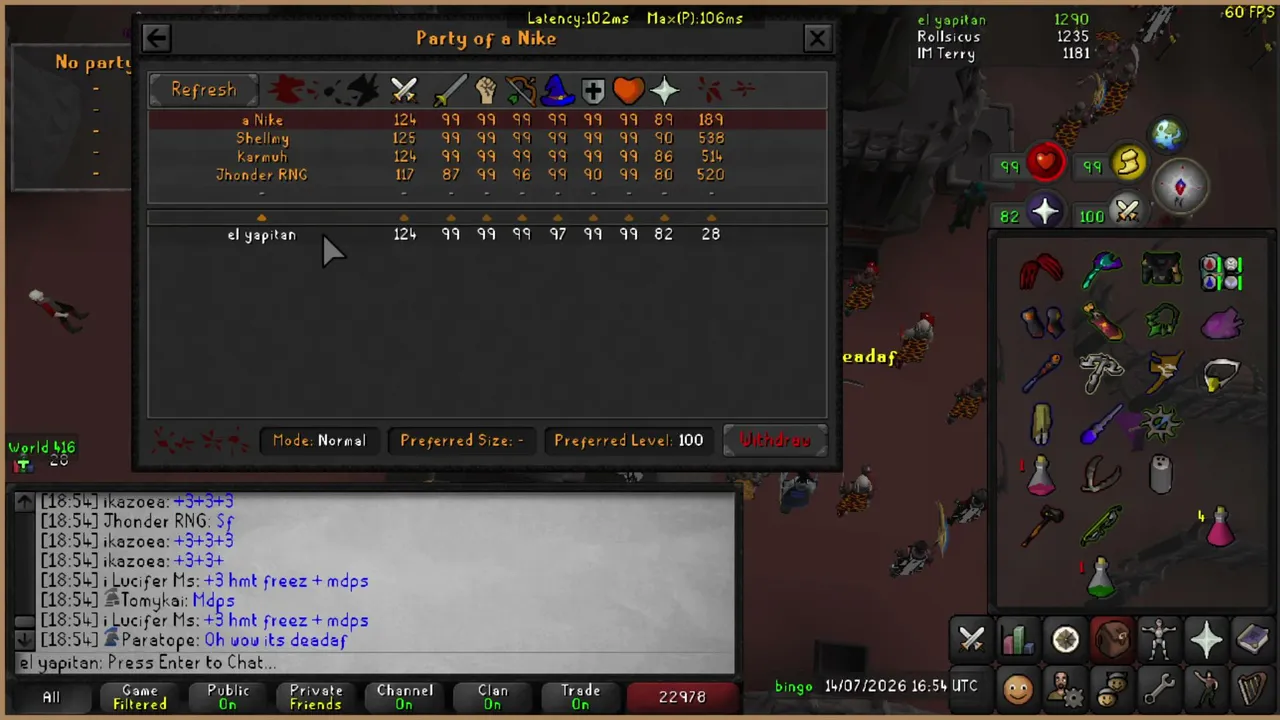 attempting tob in 416!