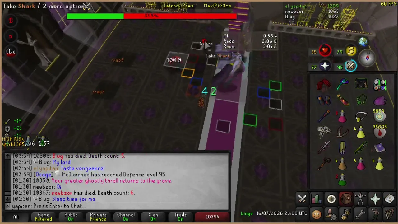 attempting tob in 416!