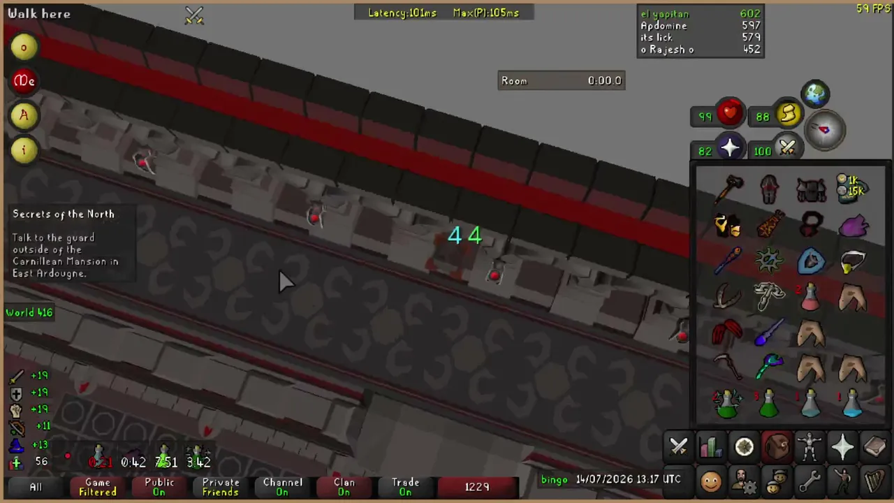 attempting tob in 416!