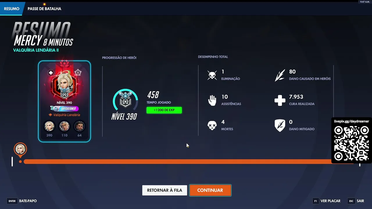 [no mic] Mercy Main 2500h
