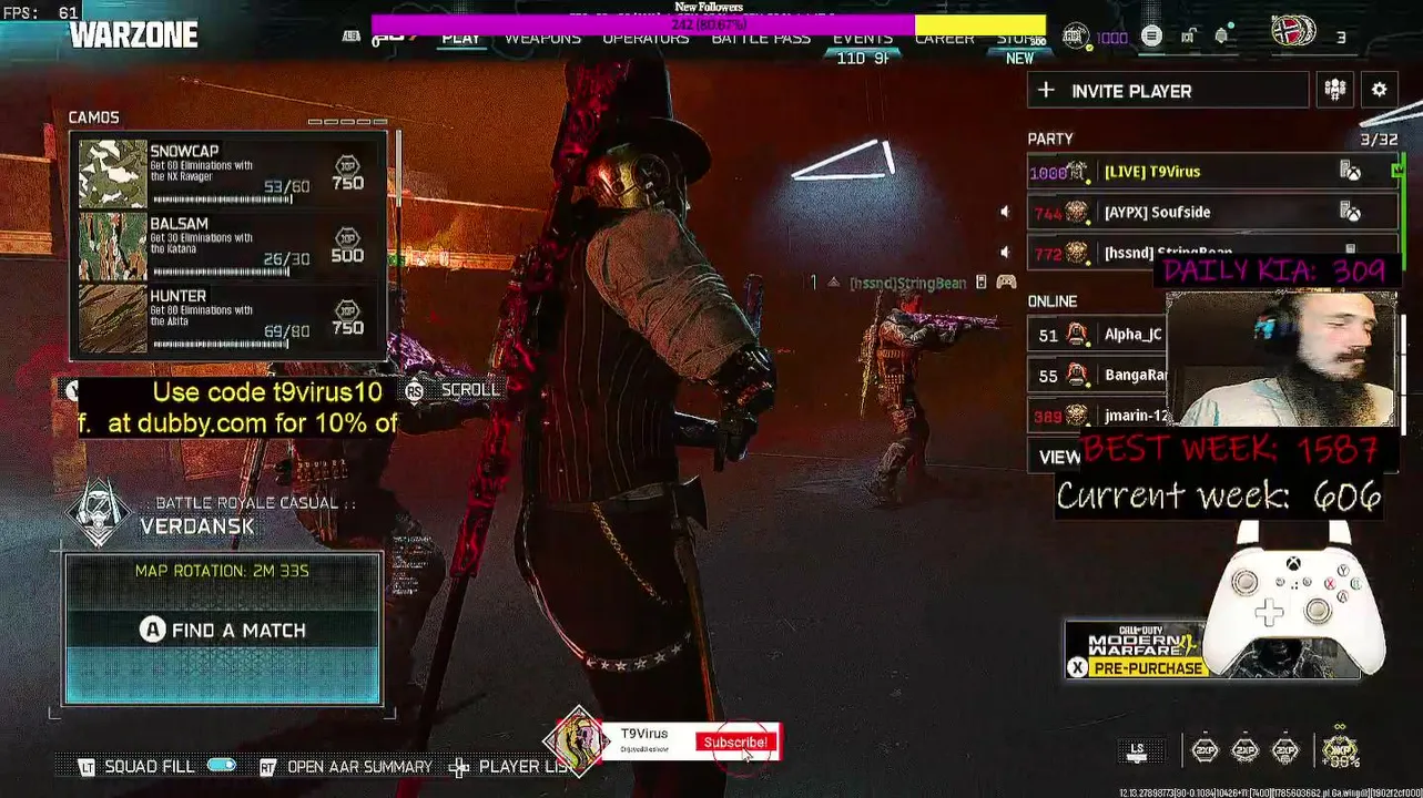 Wolf Jarl T9’s Warzone Lab — Testing Meta Loadouts Live