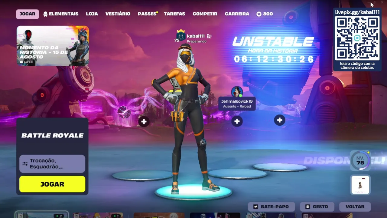 OFF SA RP LIVE ON COLA  COM NOIS