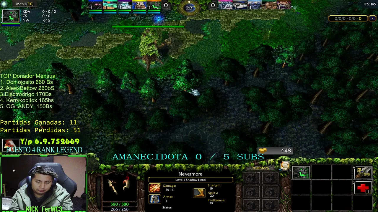 BUENAS NOCHES A TODOS EMPEZANDO STREAM GO DOTITA GOZU PLATINO DIAMANTE