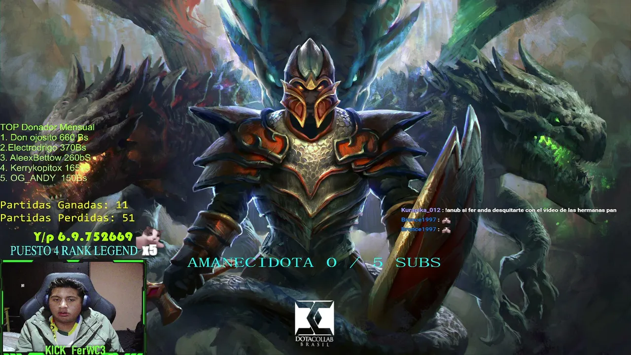 BUENAS NOCHES A TODOS EMPEZANDO STREAM GO DOTITA GOZU PLATINO DIAMANTE