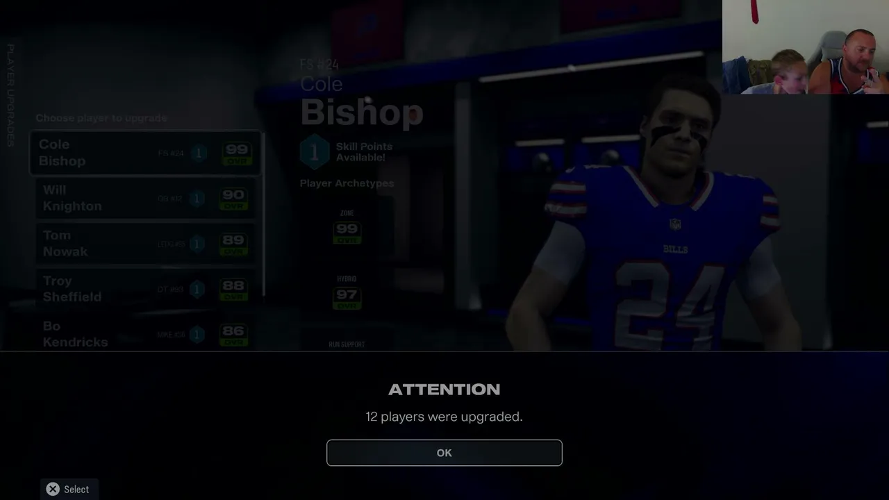 playing some madden with my step kid! quick stream tonight
