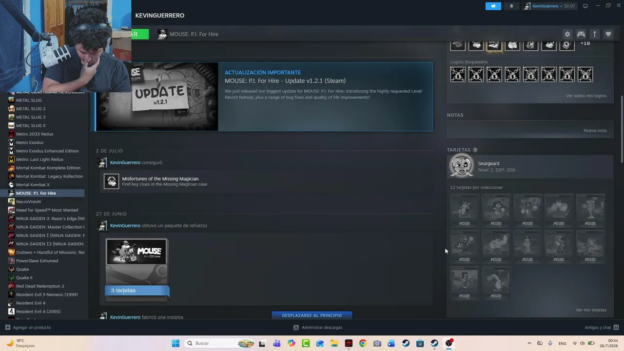 Noche de Detective Privado + Ver Videos en YT