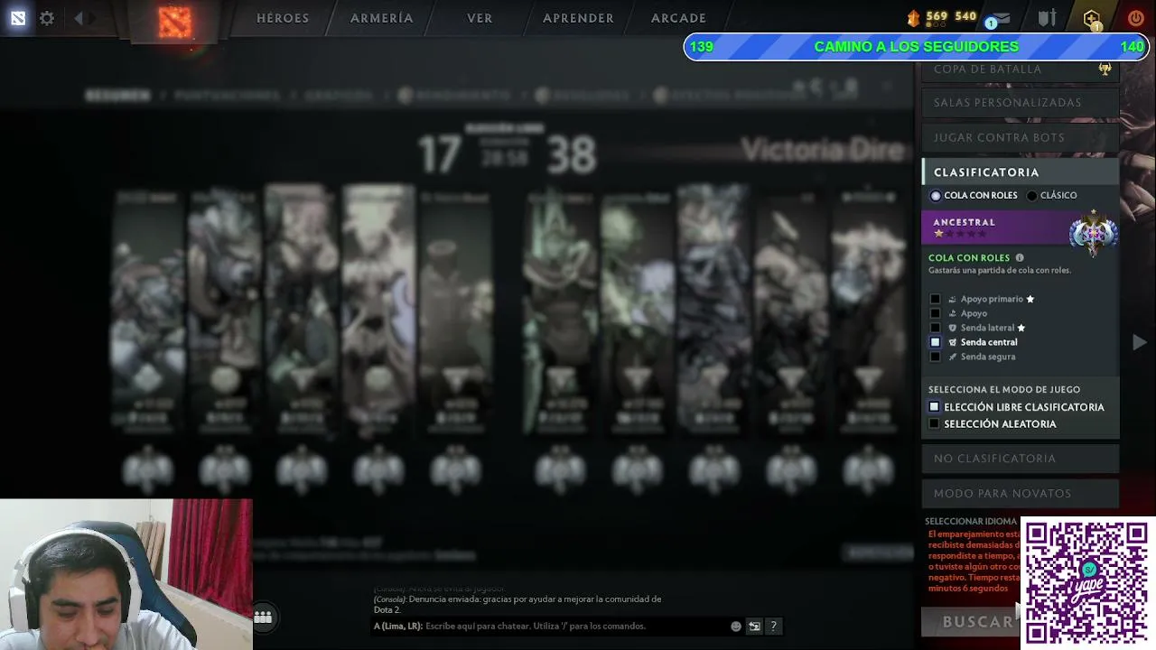 Manqueando en el juego que pidas,  estamos full variedad - Dota con un Four loko