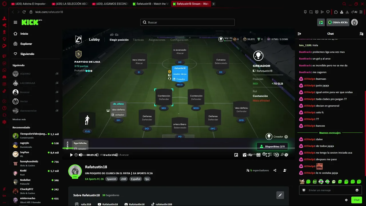 UN POQUITO DE CLUBES EN EL FIFITA | EA SPORTS FC26