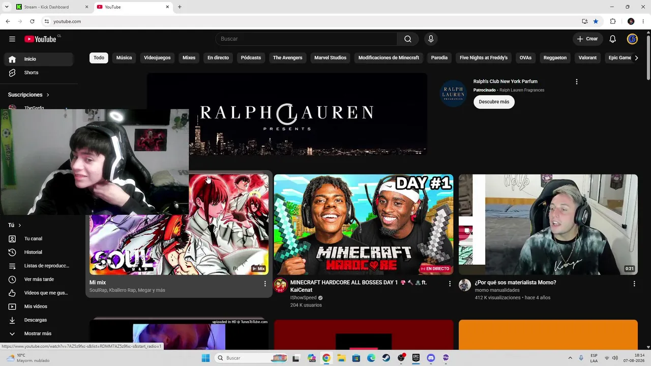 UN POQUITO DE ROBLOX Y DESPUES NOS VAMOS A CUALQUIER COSA