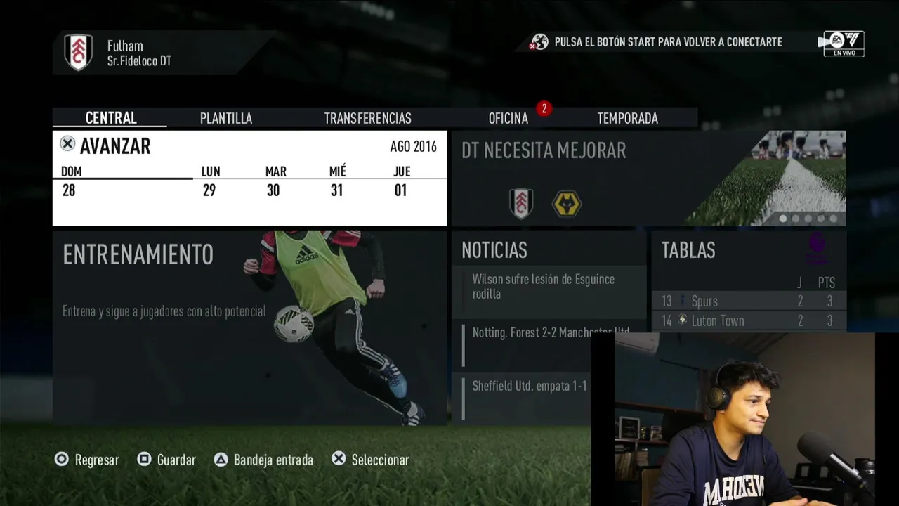 HABLANDO Y JUGANDO FUTBOL
