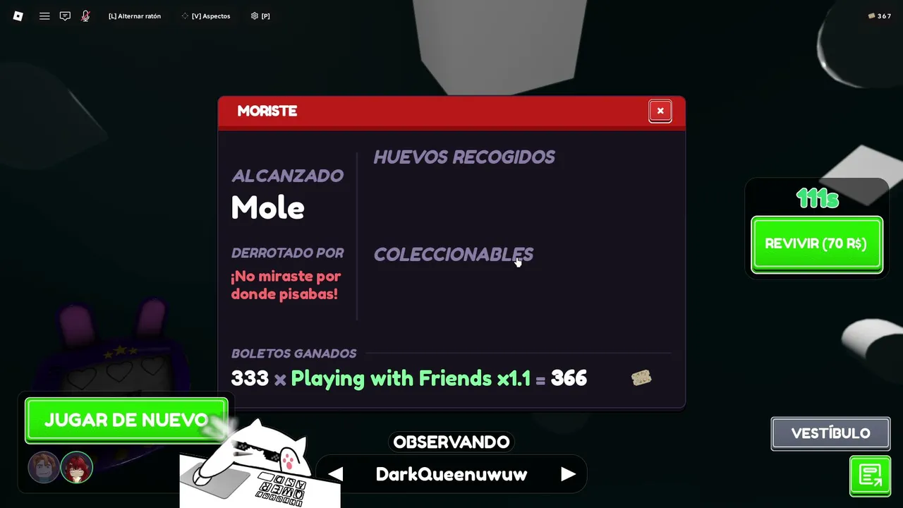 Terror en roblox