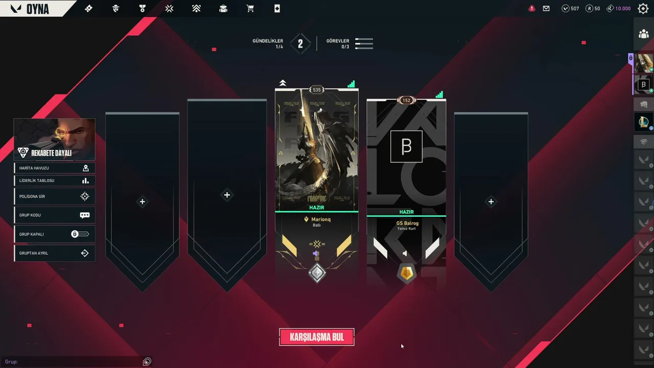 YENİ SET RANKED