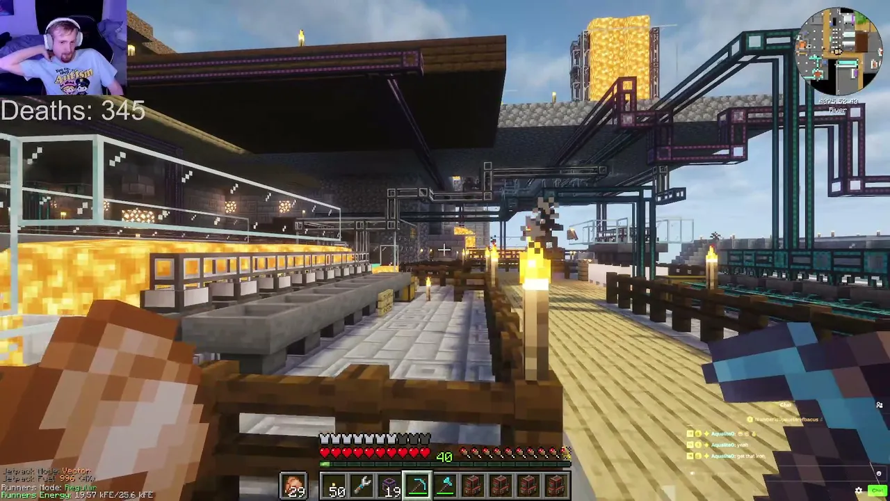 Minecraft Atm 10 Skyblocks, Sorting system and better resource generation day!