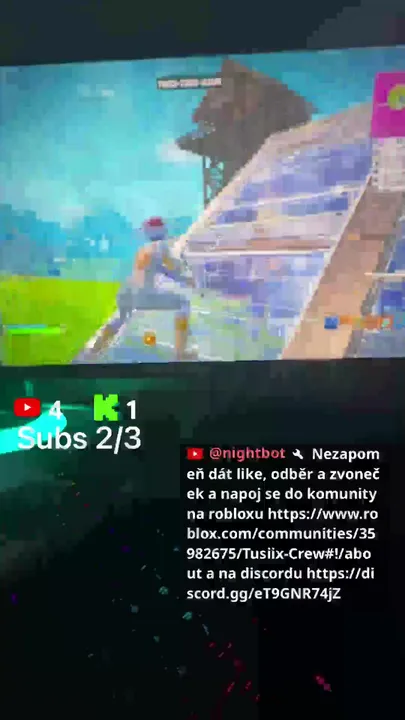 Roblox a Fortnite! | 2/3 Sub goal🫢
