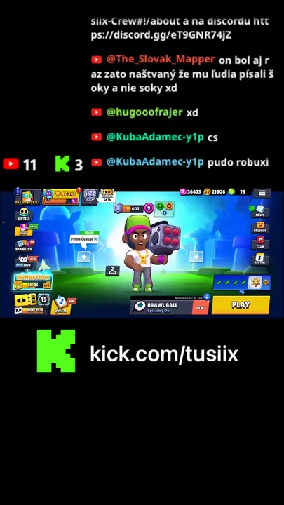 Brawl stars s vámi!👾 | 2/3 Sub goal🫢
