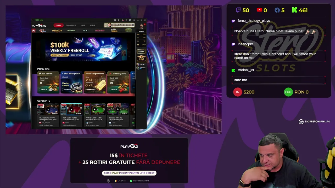 Copy of 🔴 STERO LIVE 🔴 Antrenament  POKER  GG