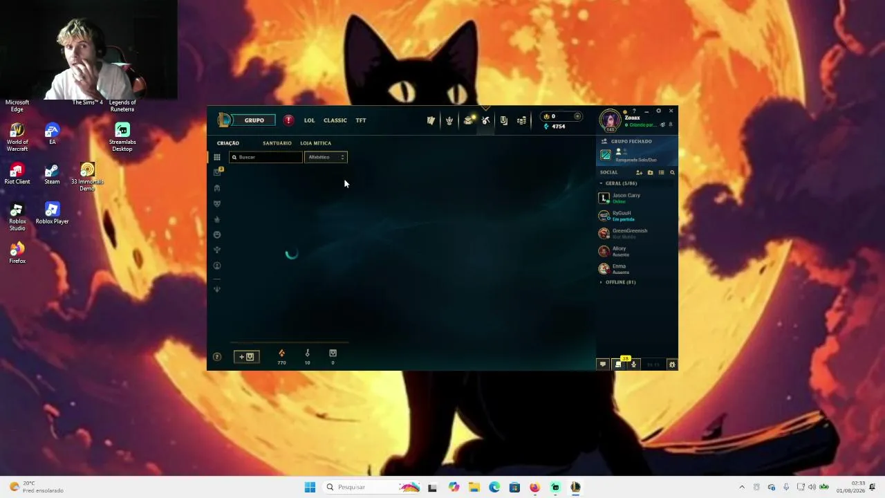 Legends < > LoL normal ou classic ? LoL das ruas