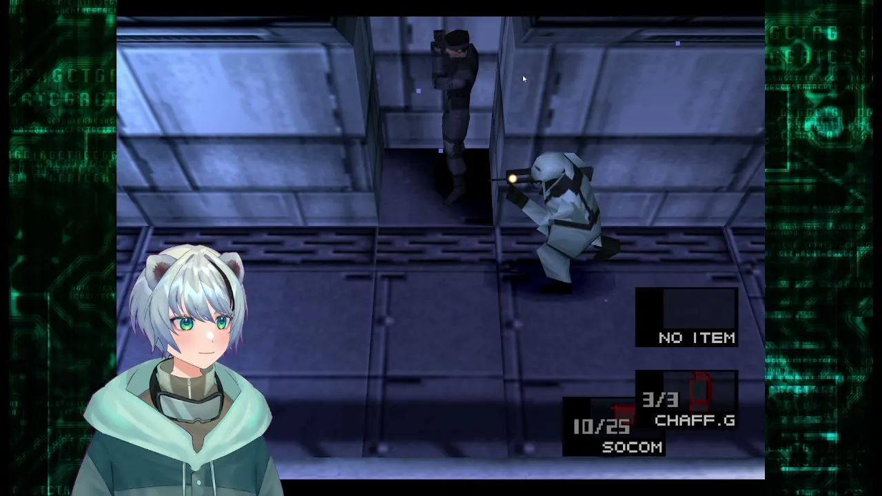 VTUBER PLAYS METAL GEAR SOLID! #gaming #metalgear #vtuber