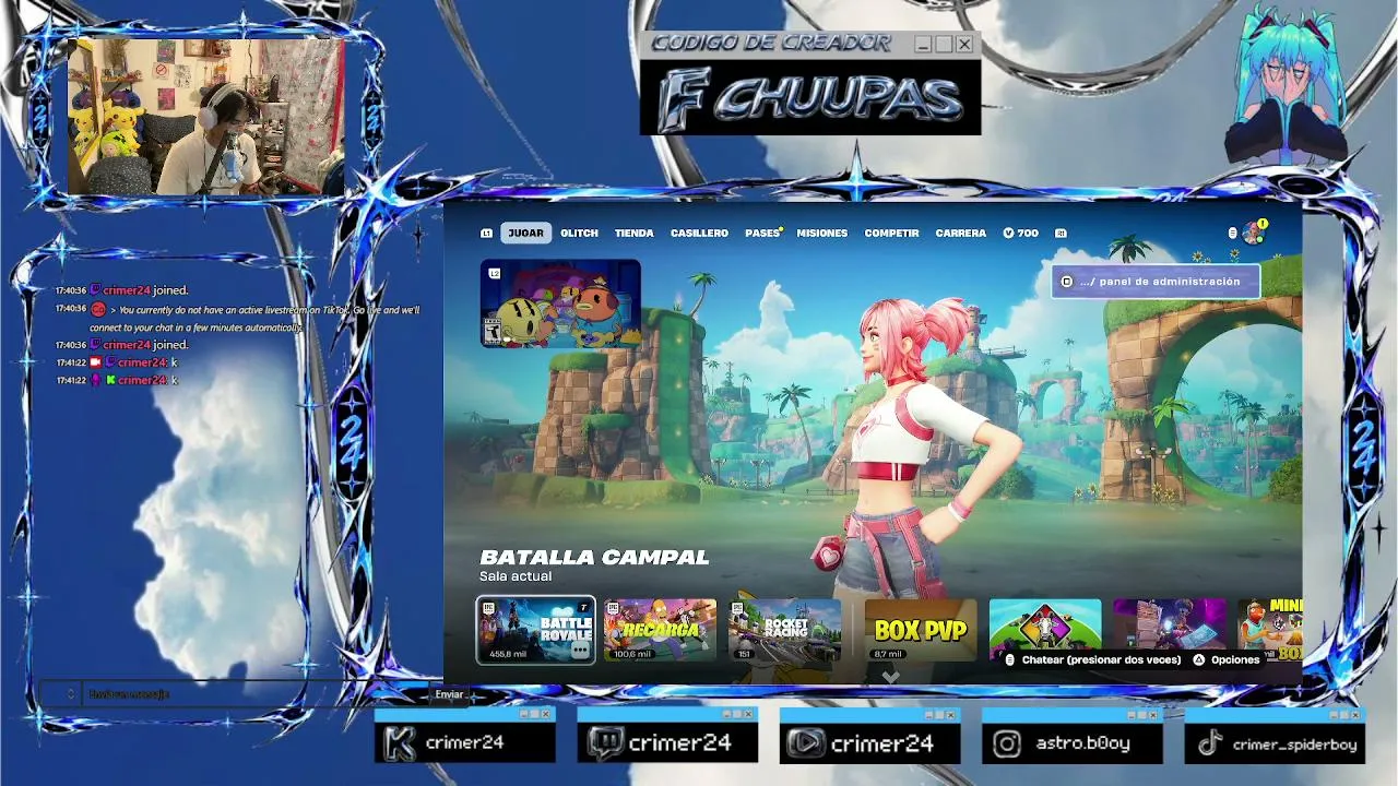 My first stream.