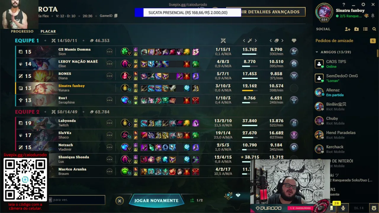 SABADOU COM O GORDAO | SOLOQ FOCADO! !pix