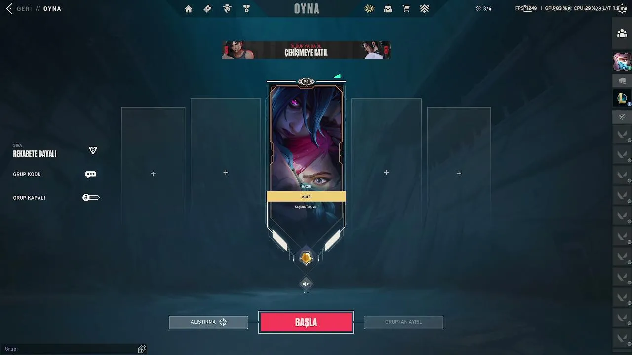 valorant rank kasmaca