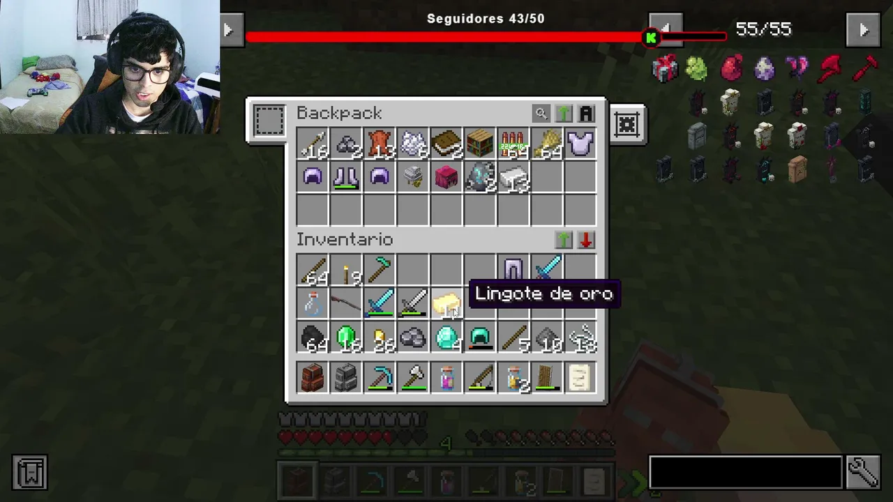 Jugando Minecraft con mods