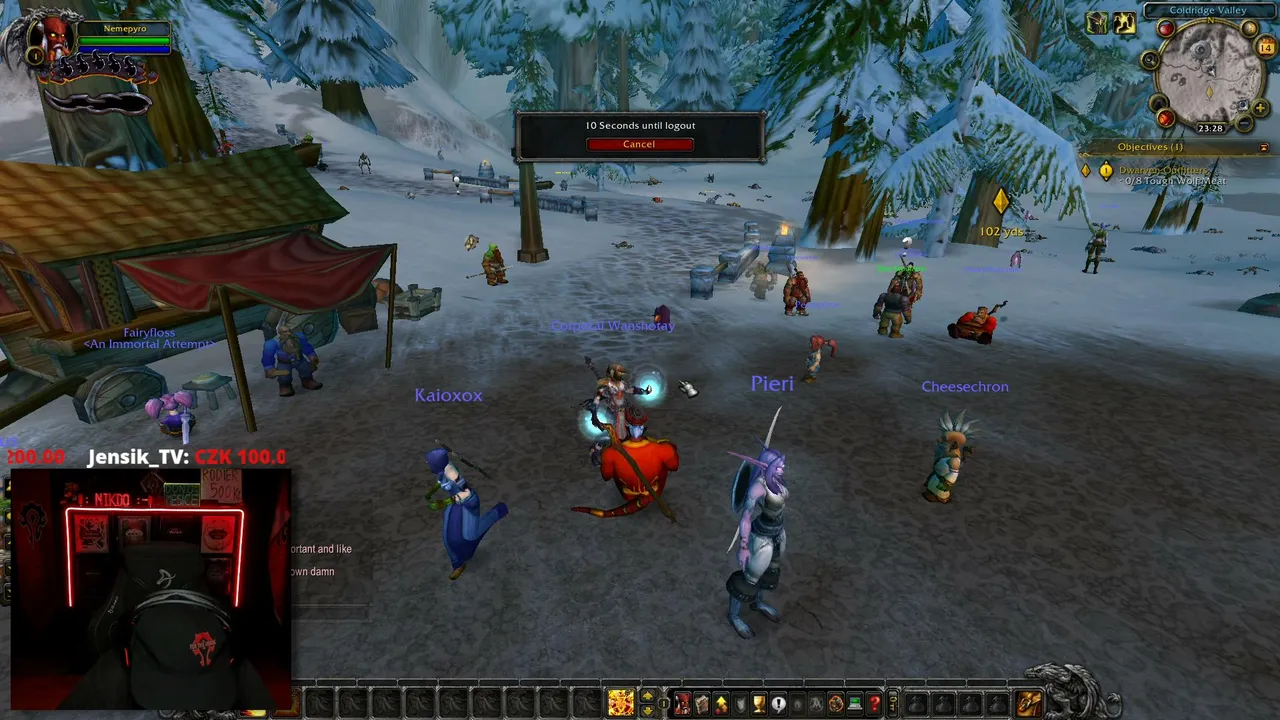 Chvíli 7days potom nové WoW