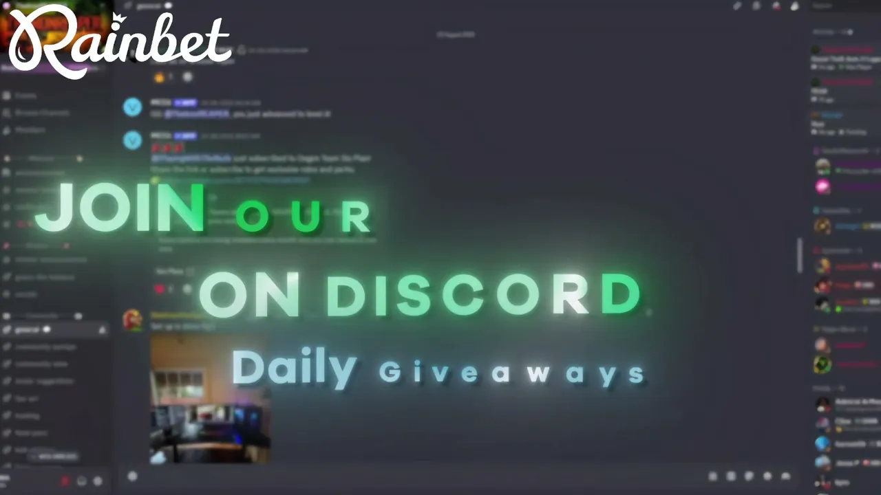 Daily Giveaways! 6K LB!  REAP The MF Day! @Rainbet  Grab a drink and join.
