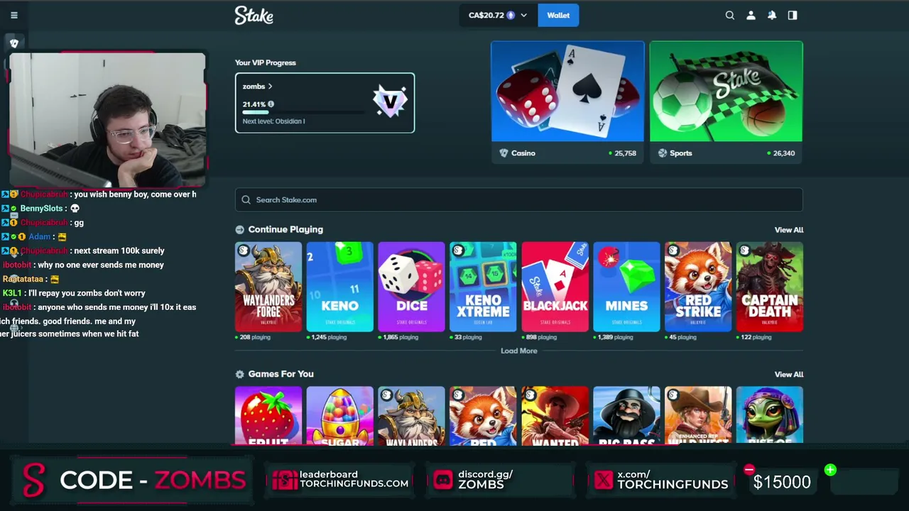 homeless !doubleweekly !leaderboard !discord !stake