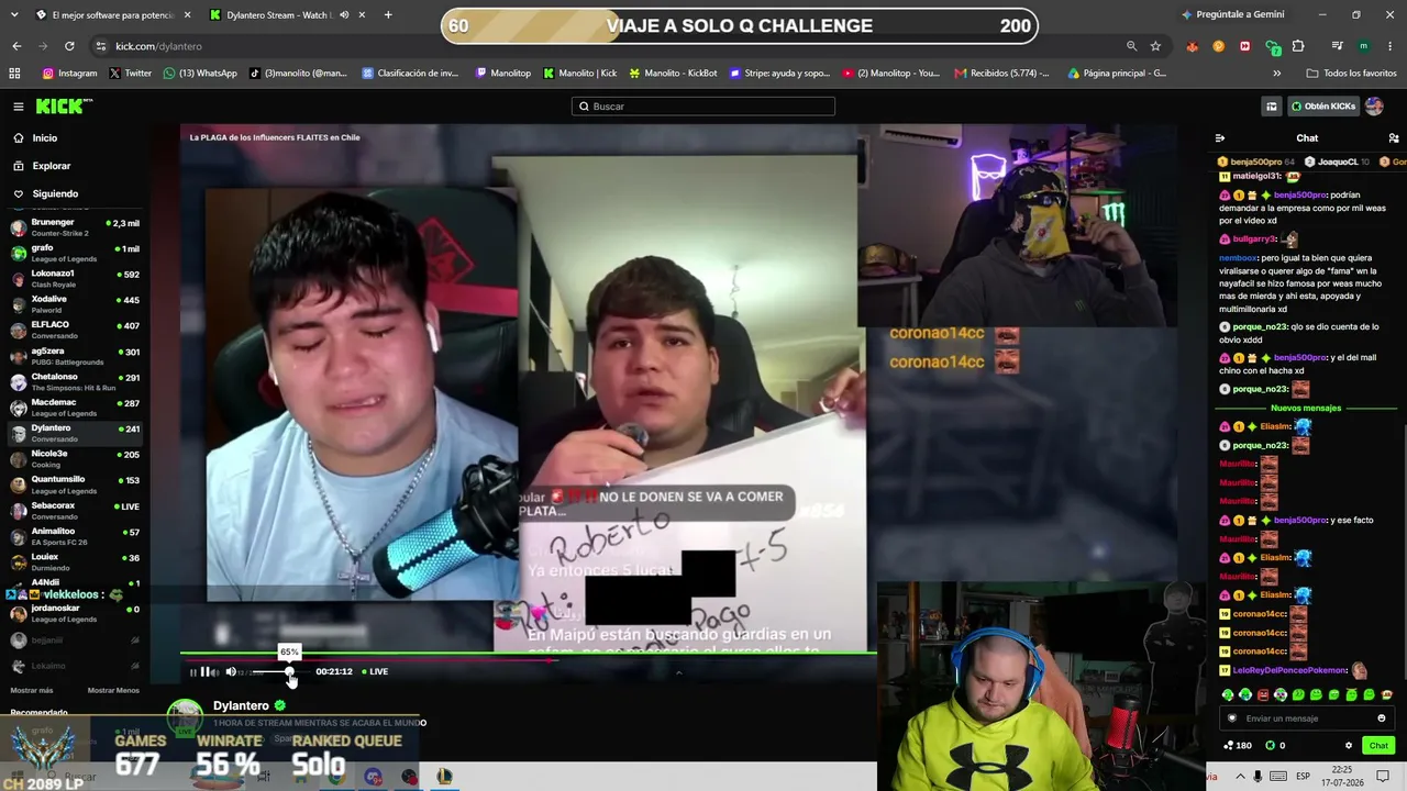 🟠!TTSON NOS VEMOS EN ESPAÑA PEOPLE SOLOQCHALLENGE JUNTANDO PLATA APOYO🟠Road to TOP1?🟠 | SoloQ LAS