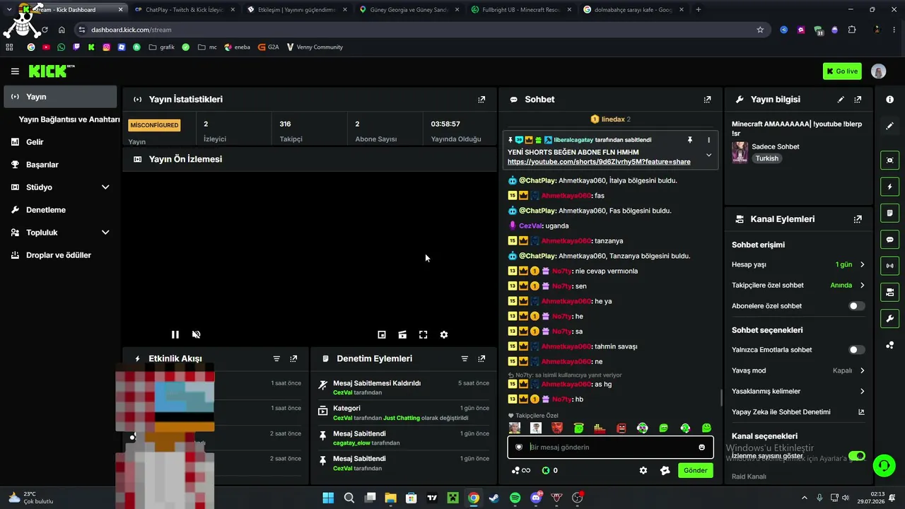 Minecraft AMAAAAAAA| !youtube !blerp !sr