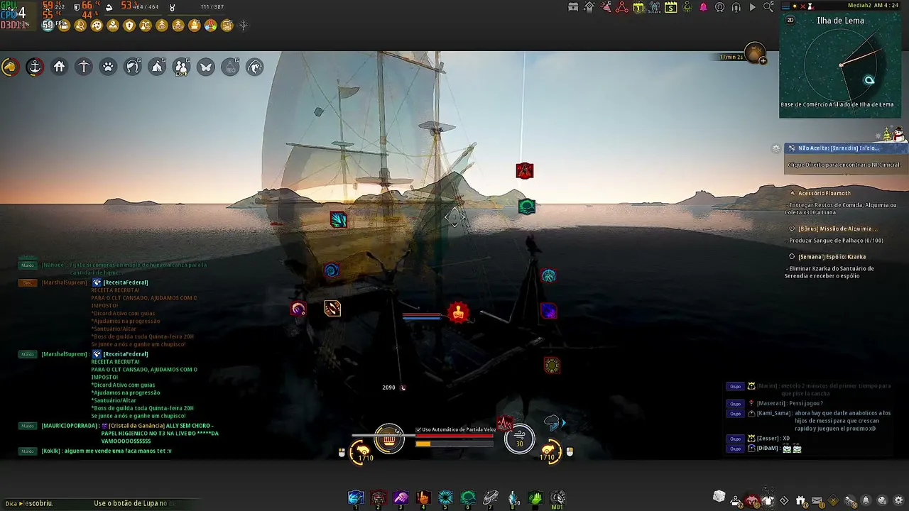 bdo treinando cavalos
