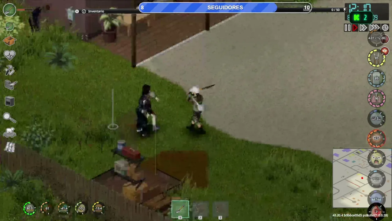 Probando mod Project A-live - Project zomboid