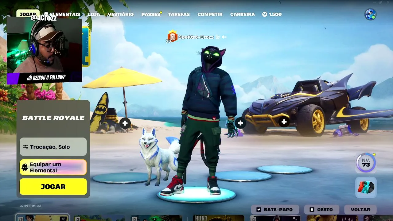 🏆 Fortnite, partida insana em Fortnite quero a vitória