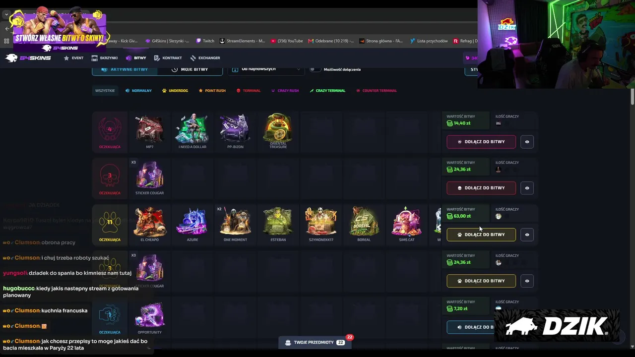 No hej co tam !MOONFIN !PLAYLIST !BETCLIC !DZIK !G4 !YT