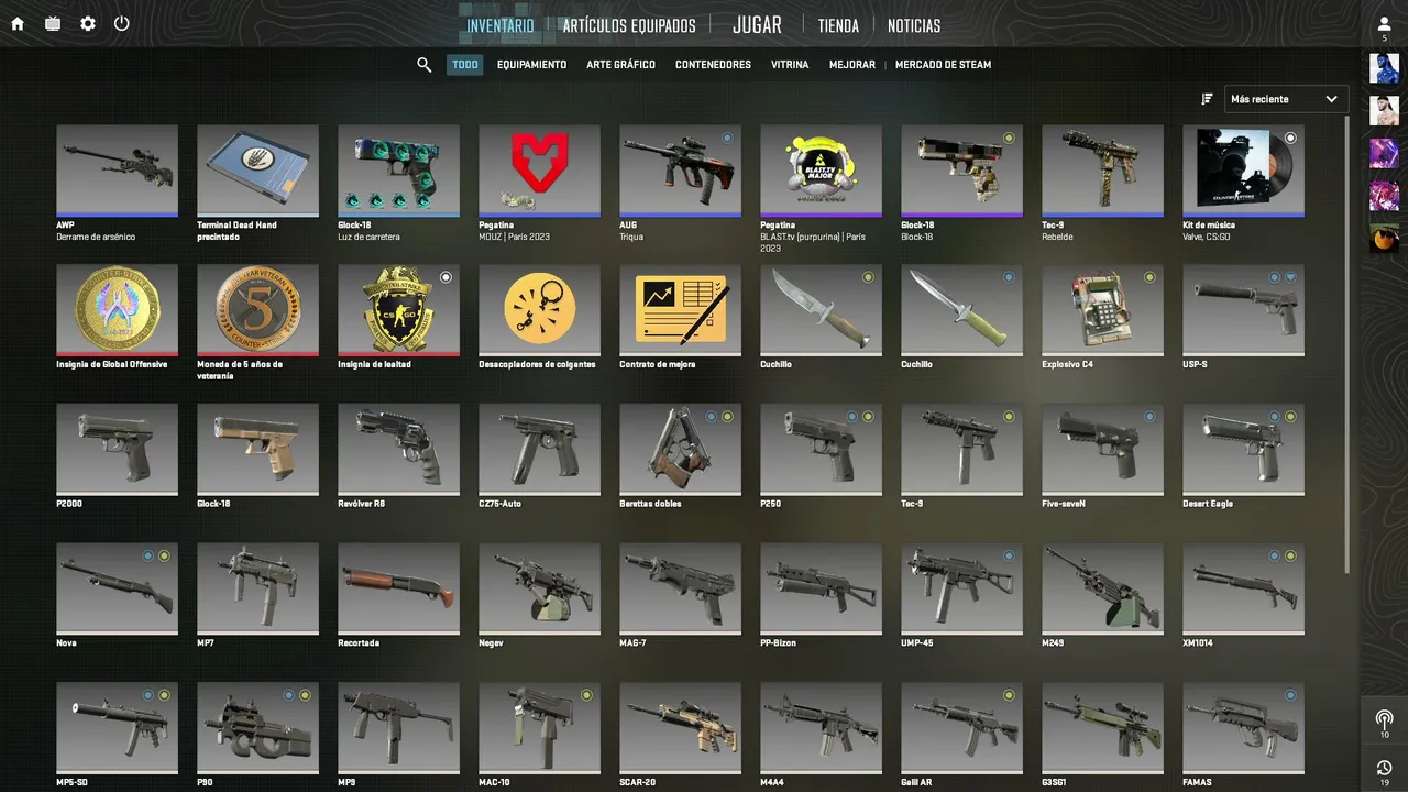 Jugando Cs2