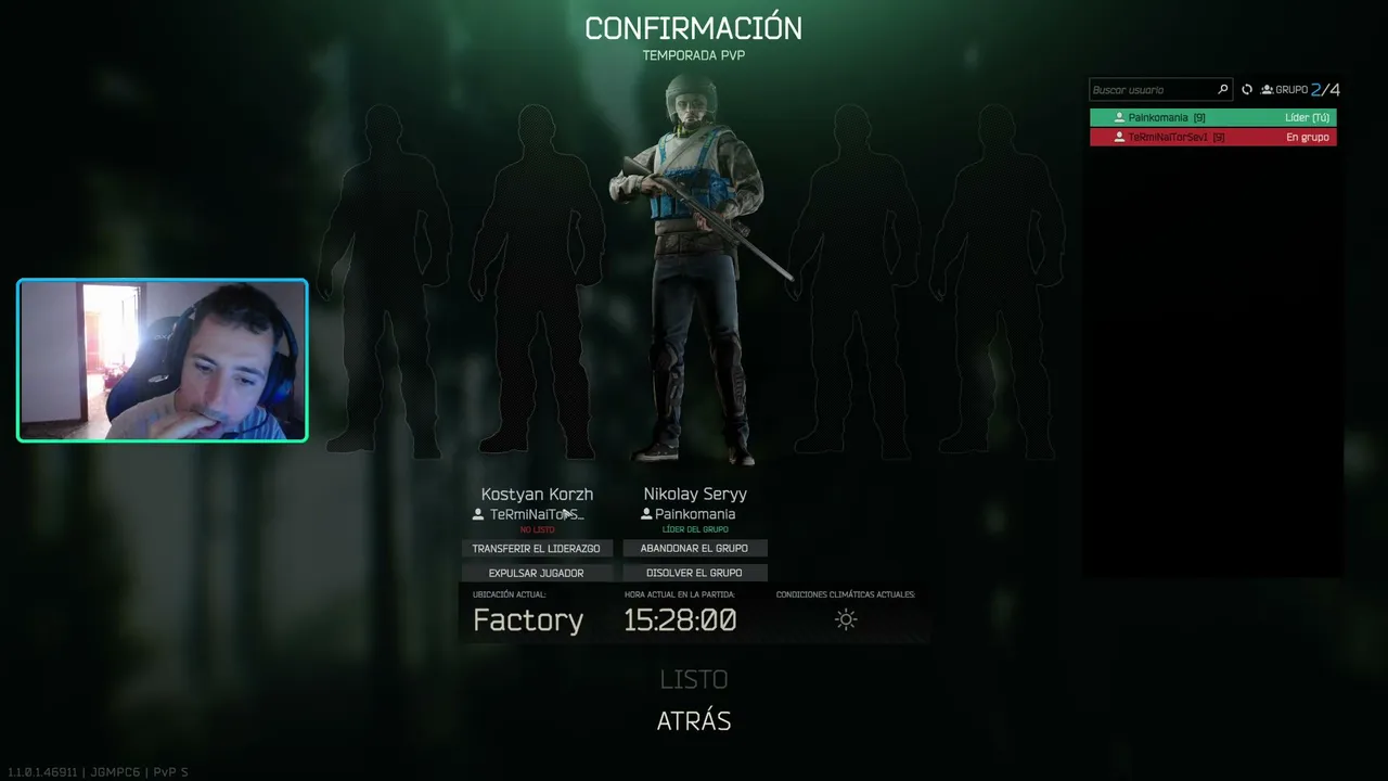 Manqueamos un poco por Tarkov