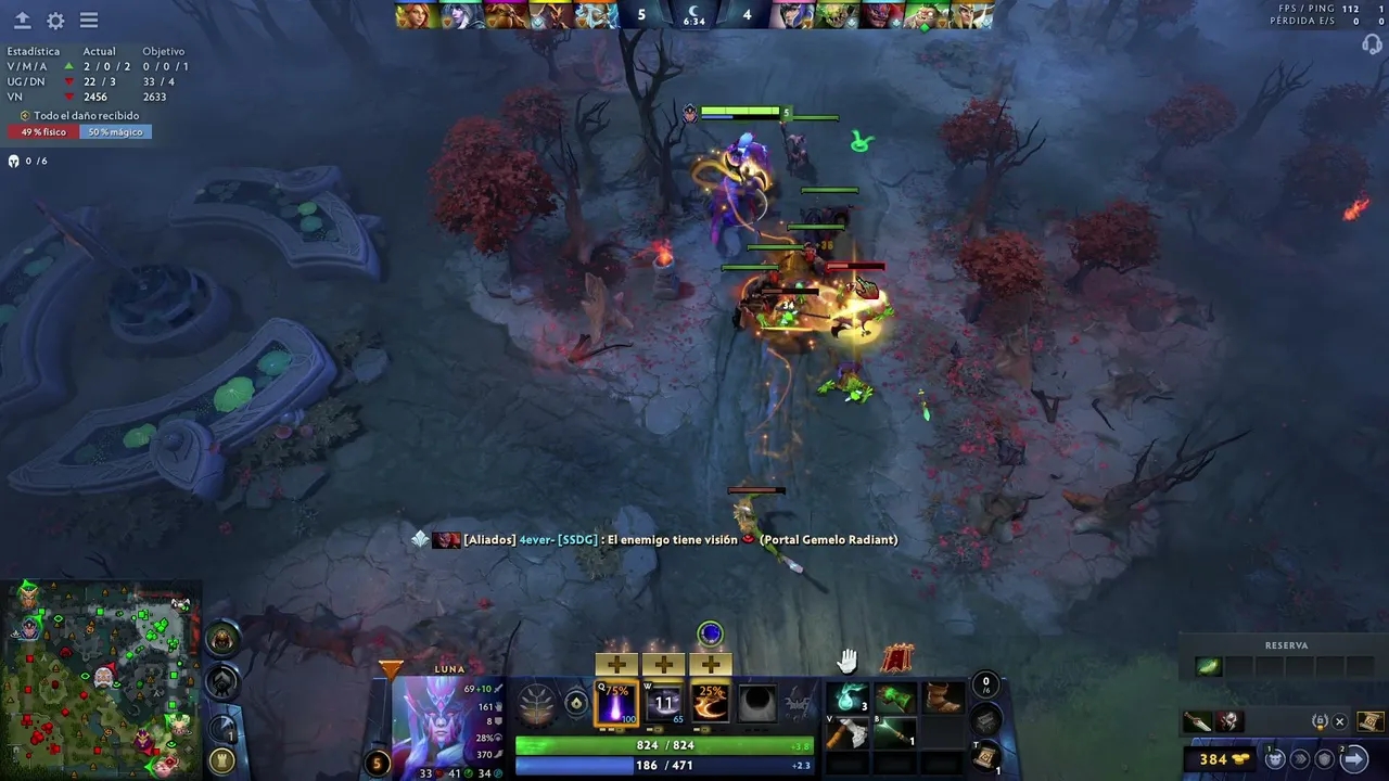 DOTA EN INMORTAL PERU ( EL PEOR SERVER)