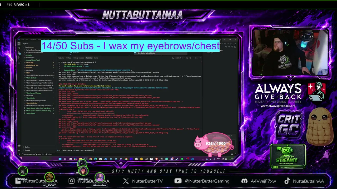 [18+] Partner Grind 32.43/75 | HAPPY BIRTHDAY @Bloodyrivals | One more grey hair for the books, don't worry @CritDocLive has more hehe <3