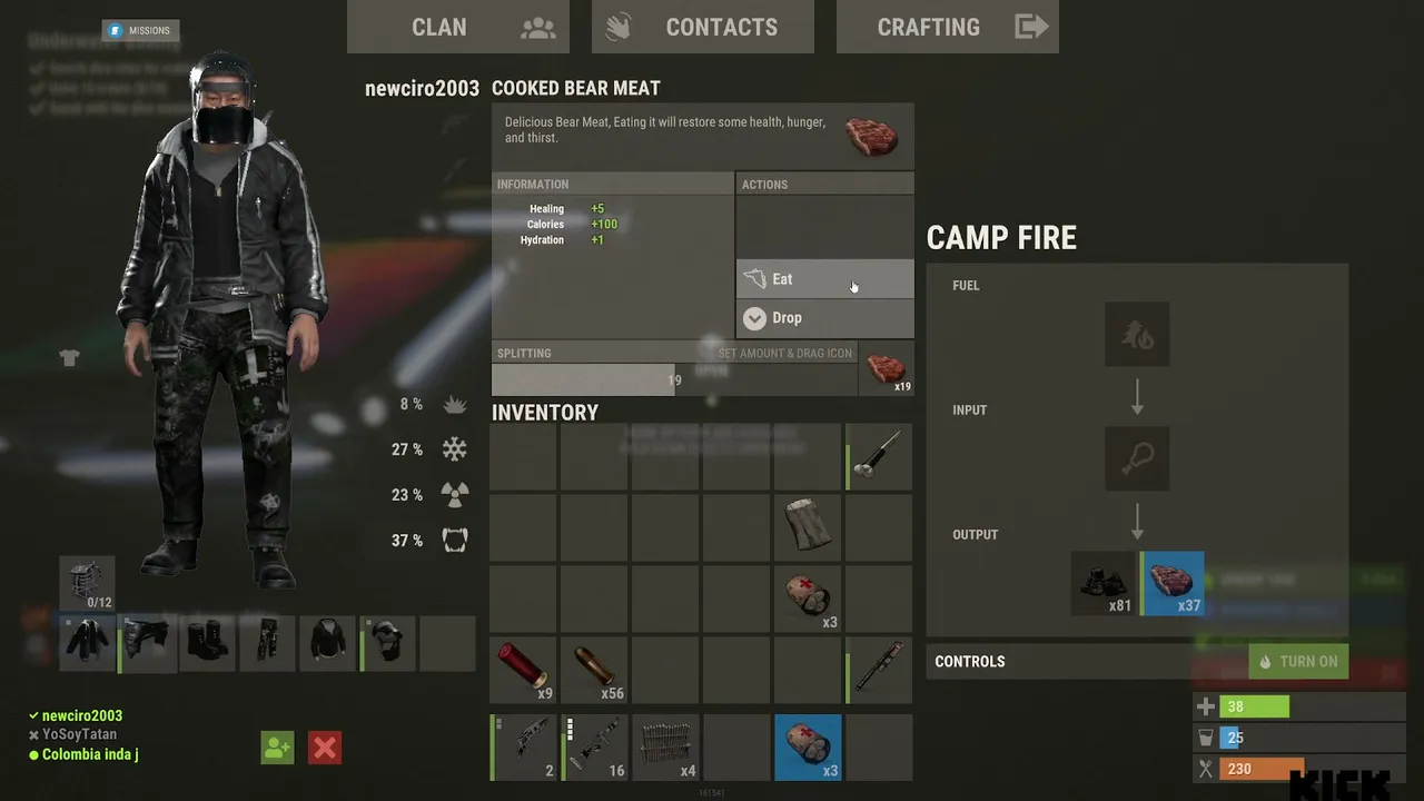INICIAMOS WIPE DE NUEVO Y PLANTAMOS EN LA SELVA