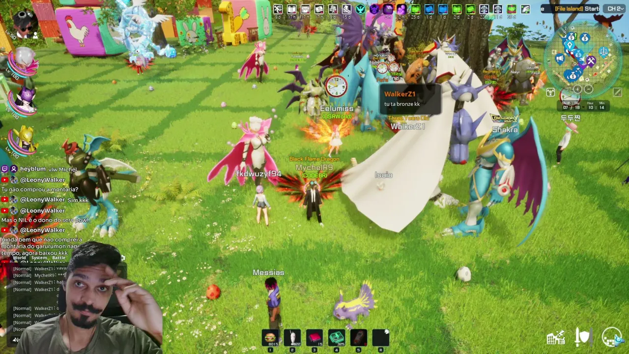 Use meu codigo 4V9YYYTX E GARANTA O SEU OMEGAMON !! /Digimon e depois VaVa com os crias !PIX / !exitlag / BORA JOGAR !!! 🥳