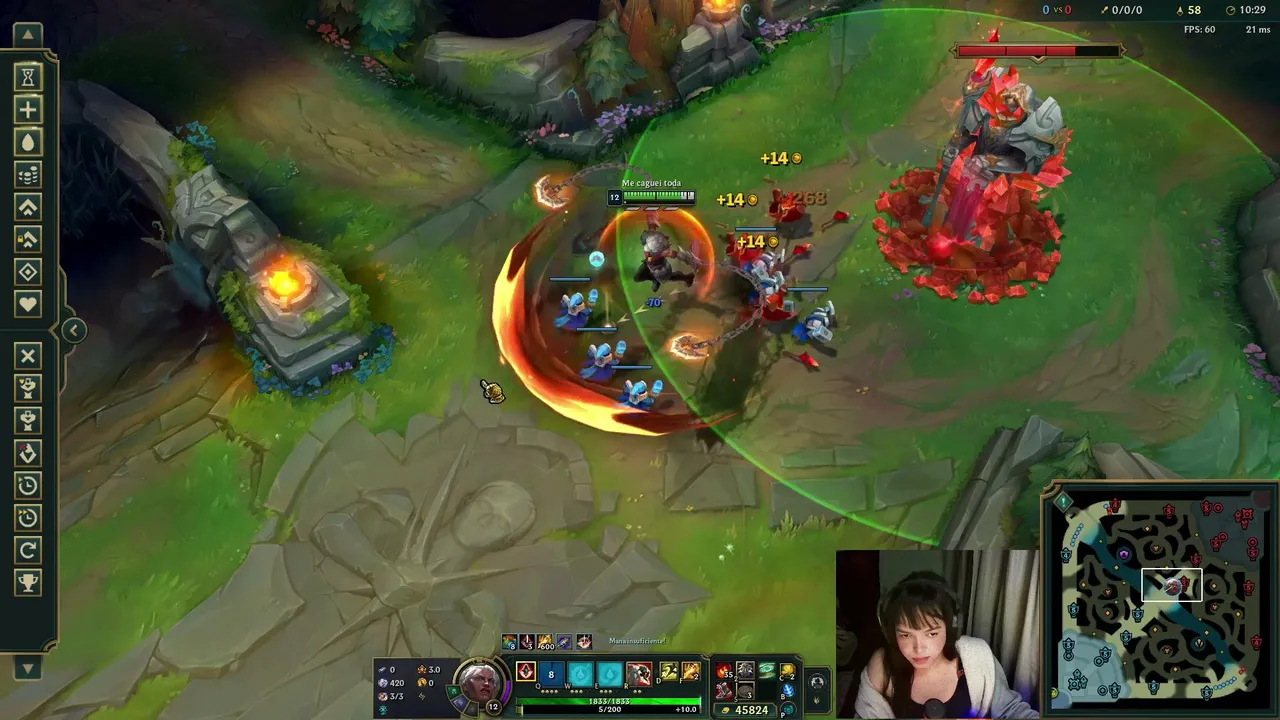 League of teste