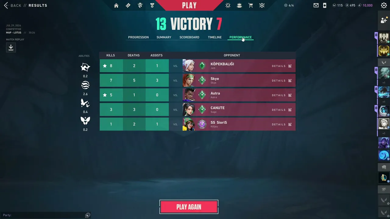 valo rank