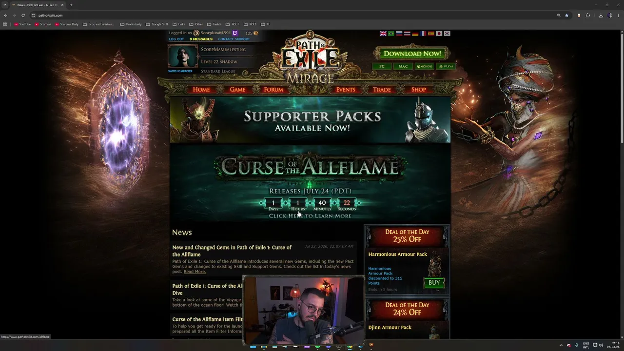 Preparing for New League 3.29 - New Players Are Welcome!