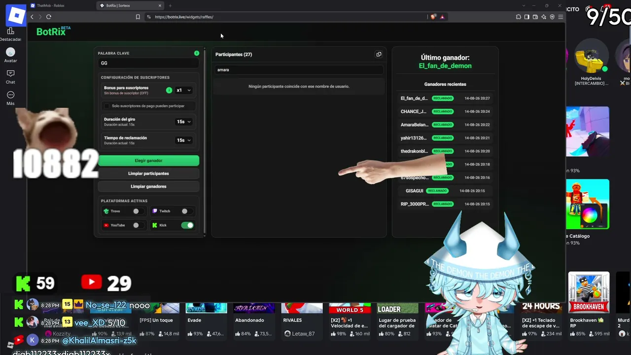 PROBANDO EL NUEVO JUEGO DE ROBLOX: WONDERLAND 😳🔴 DÍA 9/50