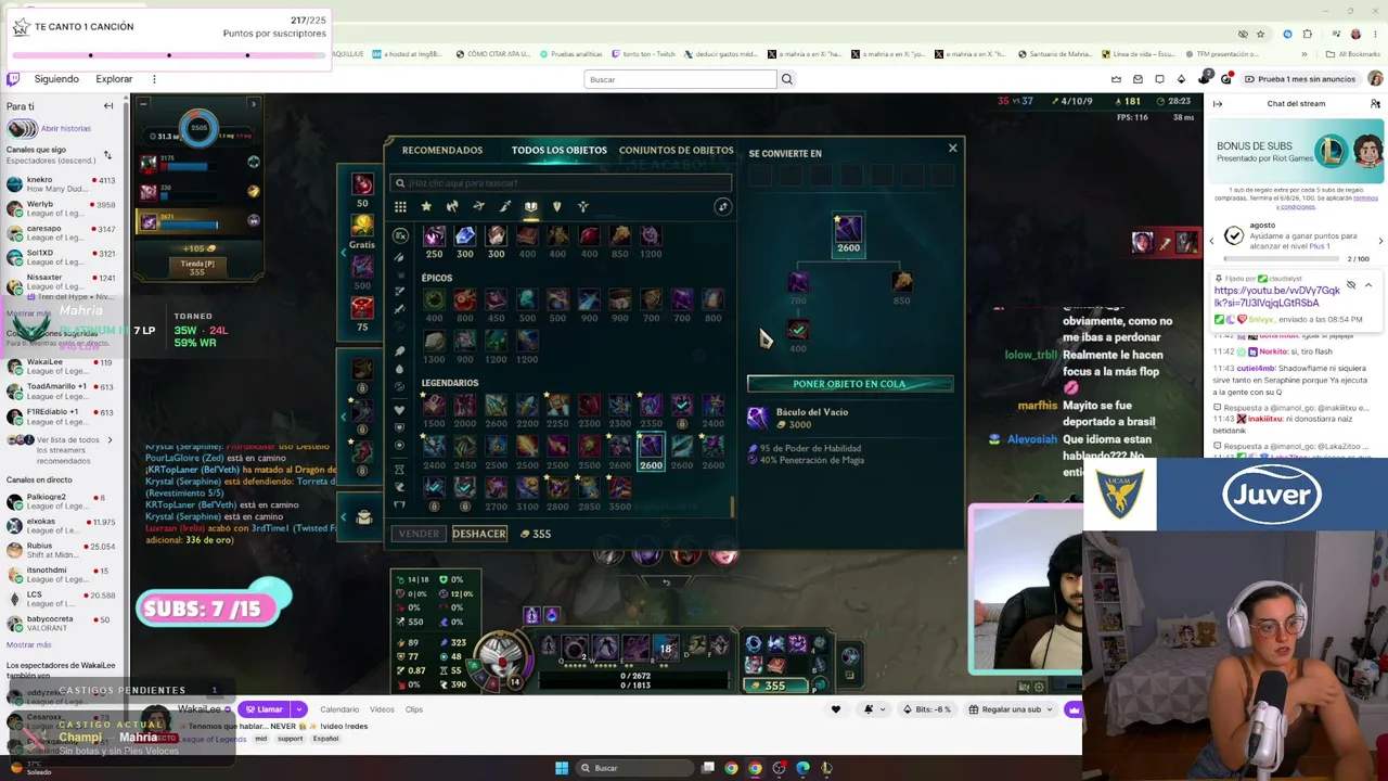 OTP AHRI ✩°𓏲⋆🌿. ⋆⸜ 🍵✮˚ mental diff | SQC DÍA 5 | 29-18