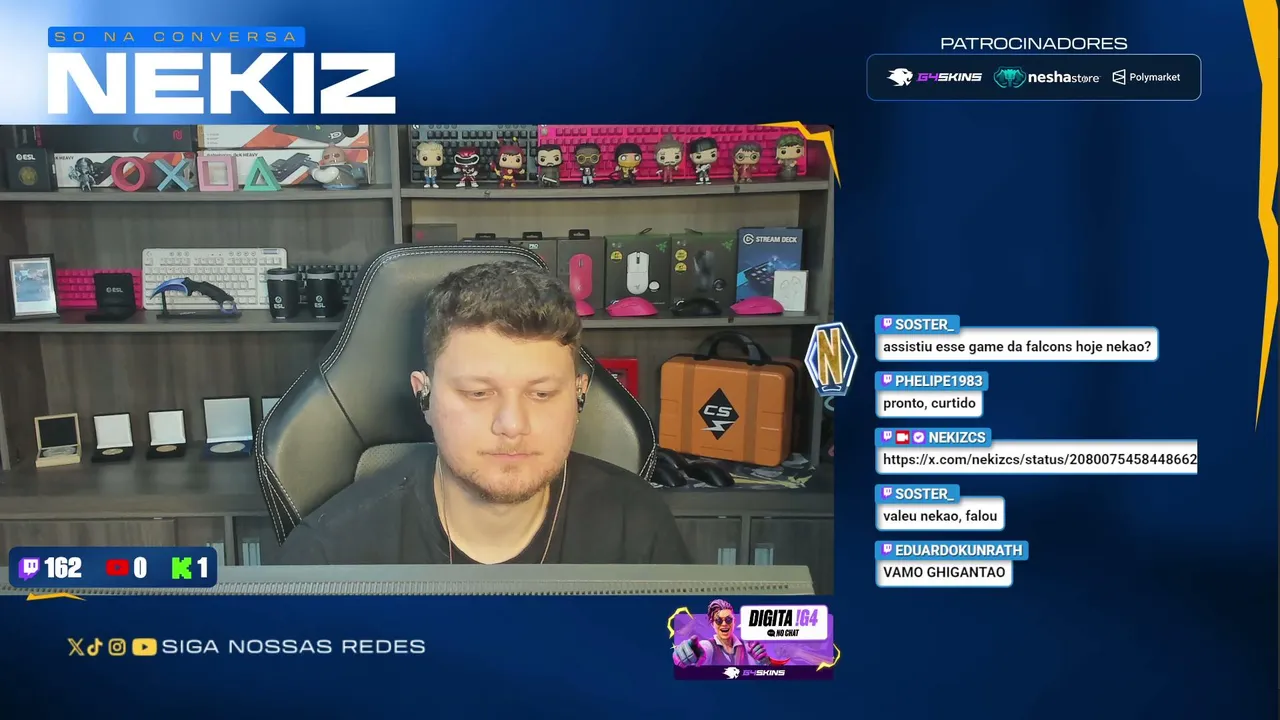 LOBBY DOS SUBS - 🟢 !livepix !g4