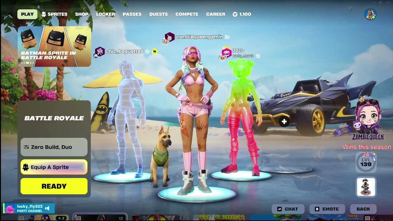 Fornite Dubs